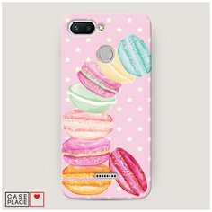 Чехол Пластиковый Xiaomi Redmi 6 Пирамидка макарони Case Place