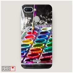 Чехол Пластиковый Xiaomi Redmi 6 Палитра красок Case Place