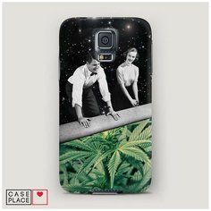Чехол Пластиковый Samsung Galaxy S5 Ковер самокрут Case Place