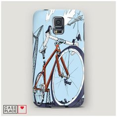 Чехол Пластиковый Samsung Galaxy S5 Хобби велосипед 10 Case Place