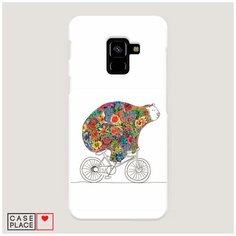 Чехол Пластиковый Samsung Galaxy A8 2018 Хобби велосипед 8 Case Place