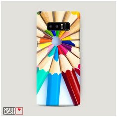 Чехол Пластиковый Samsung Galaxy Note 8 Цветные карандаши Case Place