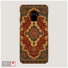 Чехол Пластиковый Samsung Galaxy A8 2018 Ковер Case Place