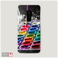 Чехол Пластиковый Samsung Galaxy S9 Plus Палитра красок Case Place