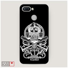 Чехол Пластиковый Xiaomi Redmi 6 Тату моряк Case Place