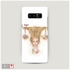 Чехол Пластиковый Samsung Galaxy Note 8 Весы прическа Case Place