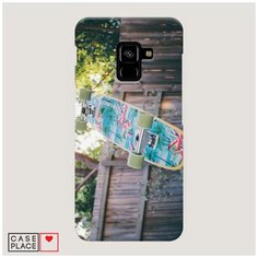 Чехол Пластиковый Samsung Galaxy A8 2018 Хобби скейт 3 Case Place