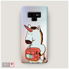 Чехол Пластиковый Samsung Galaxy Note 9 Единорог и телевизор Case Place