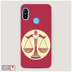 Чехол Пластиковый Xiaomi Redmi 6 Pro Весы Case Place