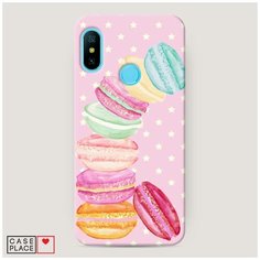 Чехол Пластиковый Xiaomi Redmi 6 Pro Пирамидка макарони Case Place