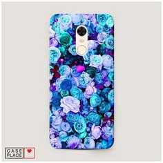 Чехол Пластиковый Xiaomi Redmi 5 Plus Цветочный ковер Case Place