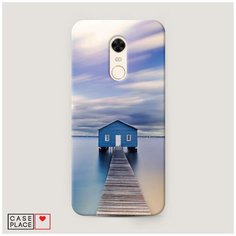 Чехол Пластиковый Xiaomi Redmi 5 Plus Домик на воде Case Place
