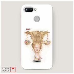 Чехол Пластиковый Xiaomi Redmi 6 Весы прическа Case Place