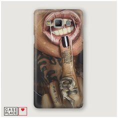 Чехол Пластиковый Samsung Galaxy A5 Девушка с татуировками Case Place