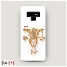 Чехол Пластиковый Samsung Galaxy Note 9 Весы прическа Case Place