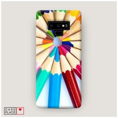 Чехол Пластиковый Samsung Galaxy Note 9 Цветные карандаши Case Place