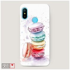 Чехол Пластиковый Xiaomi Mi A2 Lite Пирамидка макарони 2 Case Place