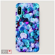 Чехол Пластиковый Xiaomi Redmi 6 Pro Цветочный ковер Case Place