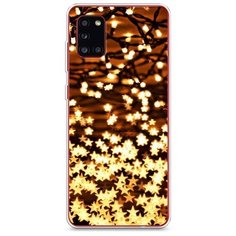 Силиконовый чехол "Новогодняя гирлянда" на Samsung Galaxy A31 / Самсунг Галакси А31 Case Place