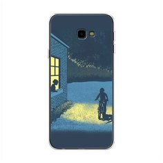 Силиконовый чехол "Хобби велосипед 5" на Samsung Galaxy J4 + / Самсунг Галакси J4 Плюс Case Place