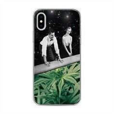 Силиконовый чехол "Ковер самокрут" на Apple iPhone XS (10S) / Айфон Икс Эс Case Place