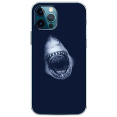 Силиконовый чехол "Пасть акулы" на Apple iPhone 12 Pro / Айфон 12 Про Case Place