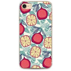Силиконовый чехол "Постер с гранатами" на Apple iPhone 8 / Айфон 8 Case Place