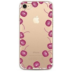 Силиконовый чехол "Рамка из вишни" на Apple iPhone 7 / Айфон 7 Case Place