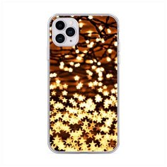 Силиконовый чехол "Новогодняя гирлянда" на Apple iPhone 11 Pro / Айфон 11 Про Case Place