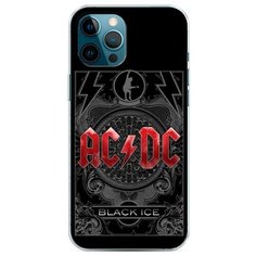 Силиконовый чехол "Альбом Black Ice" на Apple iPhone 12 Pro Max / Айфон 12 Про Макс Case Place