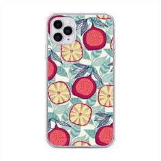 Силиконовый чехол "Постер с гранатами" на Apple iPhone 11 Pro / Айфон 11 Про Case Place