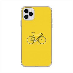 Силиконовый чехол "Хобби велосипед 1" на Apple iPhone 11 Pro / Айфон 11 Про Case Place