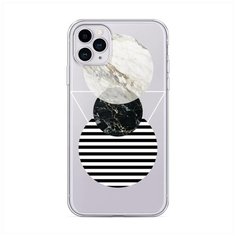 Силиконовый чехол "Пирамида из кругов" на Apple iPhone 11 Pro / Айфон 11 Про Case Place