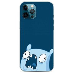 Силиконовый чехол "Кричащая подушка" на Apple iPhone 12 Pro Max / Айфон 12 Про Макс Case Place