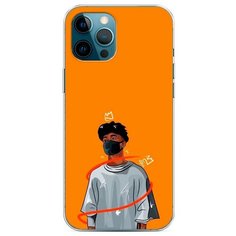 Силиконовый чехол "В маске 1" на Apple iPhone 12 Pro Max / Айфон 12 Про Макс Case Place