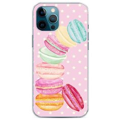 Силиконовый чехол "Пирамидка макарони" на Apple iPhone 12 Pro Max / Айфон 12 Про Макс Case Place