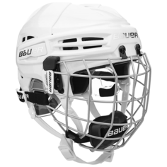 Шлем защитный Bauer Re-akt 100 Helmet Combo Yth, р. Junior, white Бауэр
