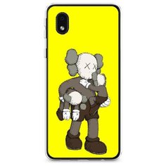 Силиконовый чехол "Кукла KAWS" на Samsung Galaxy A01 Core / Самсунг Галакси А01 Core Case Place