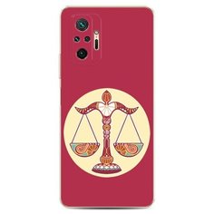 Силиконовый чехол "Весы" на Xiaomi Redmi Note 10 Pro / Сяоми Редми Нот 10 Pro Case Place