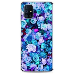 Силиконовый чехол "Цветочный ковер" на Samsung Galaxy M31s / Самсунг Галакси M31s Case Place