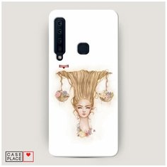 Чехол Пластиковый Samsung Galaxy A9 2018 Весы прическа Case Place