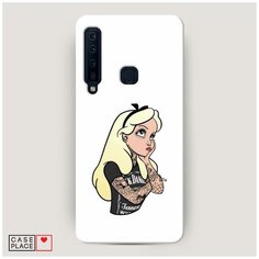 Чехол Пластиковый Samsung Galaxy A9 2018 Белоснежка в татуировках Case Place