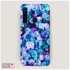 Чехол Пластиковый Samsung Galaxy A9 2018 Цветочный ковер Case Place