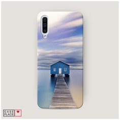 Чехол Пластиковый Samsung Galaxy A50 Домик на воде Case Place