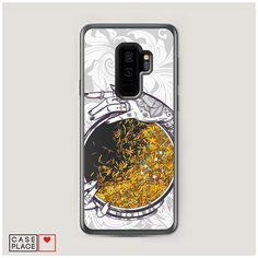 Чехол Жидкий с блестками Samsung Galaxy S9 Plus Прозрачное зеркало Case Place