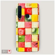 Чехол Пластиковый Samsung Galaxy A9 2018 Фруктовые кубики Case Place