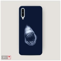 Чехол Пластиковый Samsung Galaxy A50 Пасть акулы Case Place