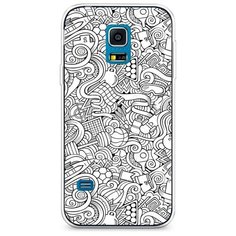 Силиконовый чехол "Бильярдная мозаика" на Samsung Galaxy S5 mini / Самсунг Галакси С 5 Мини Case Place