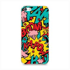Силиконовый чехол "Постер pop art" на Apple iPhone 5/5S/SE / Айфон 5/5S/SE Case Place