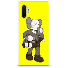 Силиконовый чехол "Кукла KAWS" на Samsung Galaxy Note 10 + / Самсунг Гэлакси Нот 10 Плюс Case Place